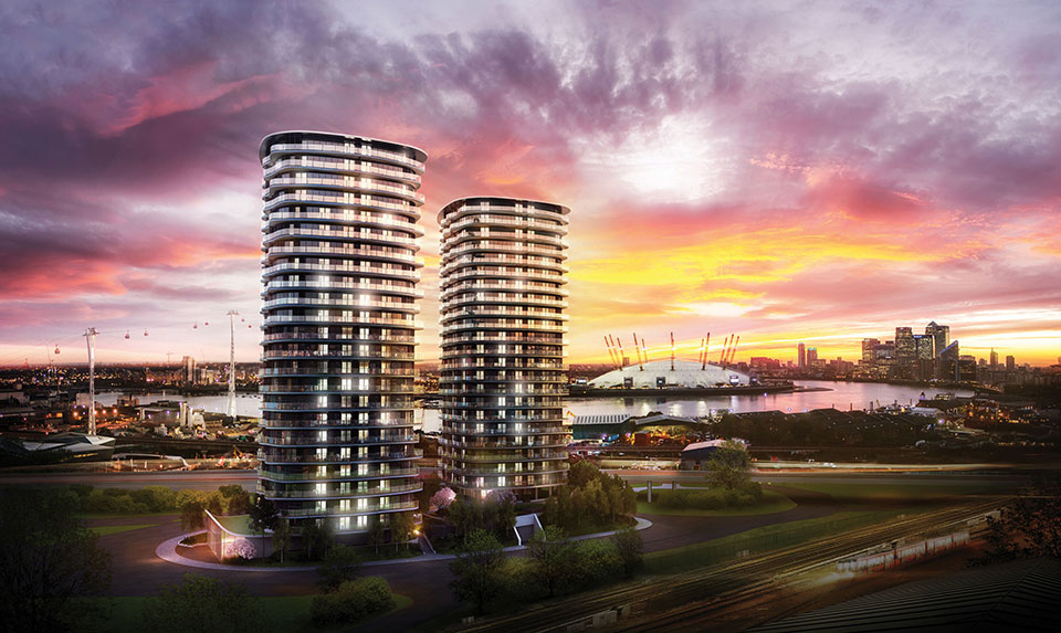 2014: Providing specialist lending for investment in East London's Docklands