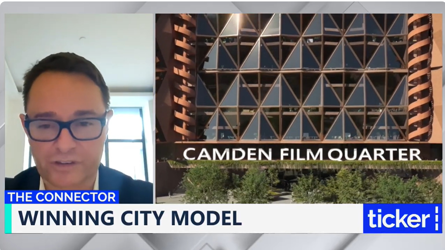 Camden Film Quarter Featured in Ticker News Discussion with Harper B and Opportunity London - Yoo Capital